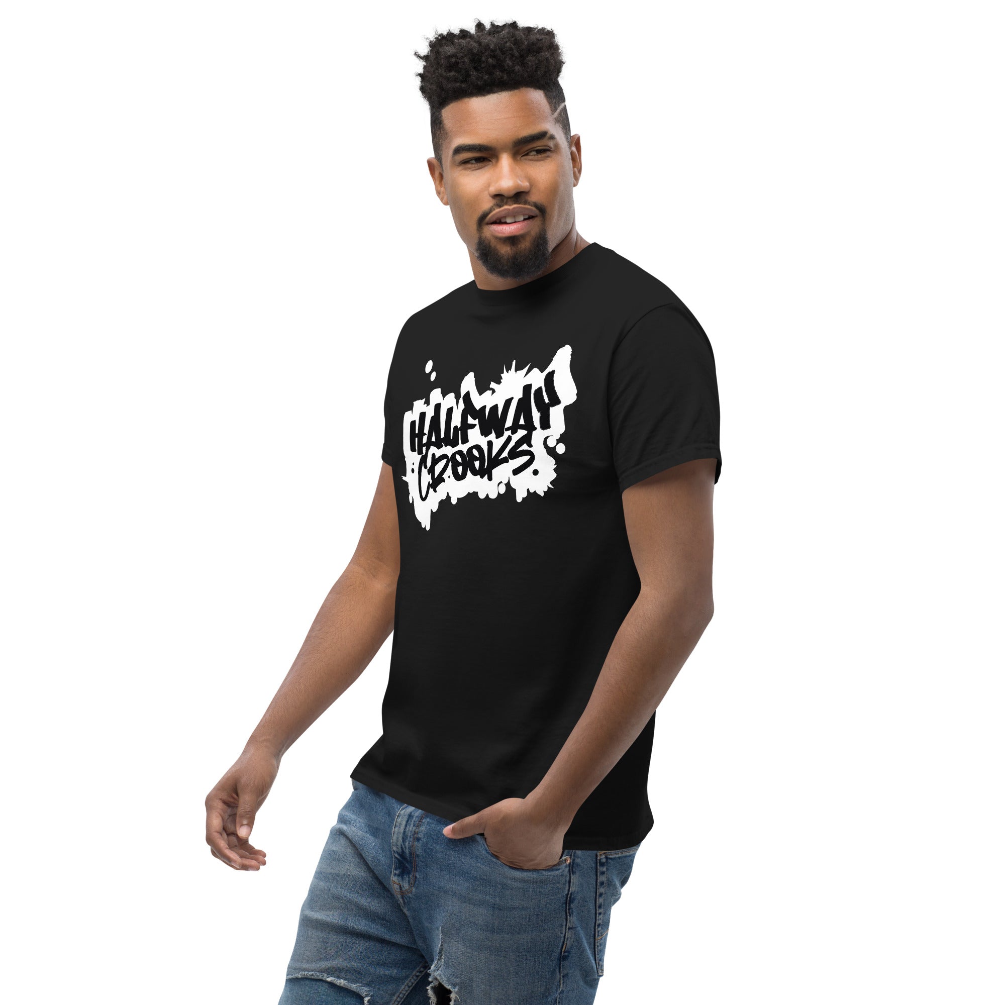 Vandal Logo Tee – Halfway Crooks Clothing